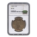 1908-S $20 St. Gaudens Gold Double Eagle XF-45 NGC CAC 1908-S $20 St. Gaudens Gold Double Eagle XF-45 NGC CAC